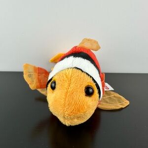 Ganz Webkinz Lil Kinz Tomato Clown Fish 9" HS516 Plush Clownfish No Code